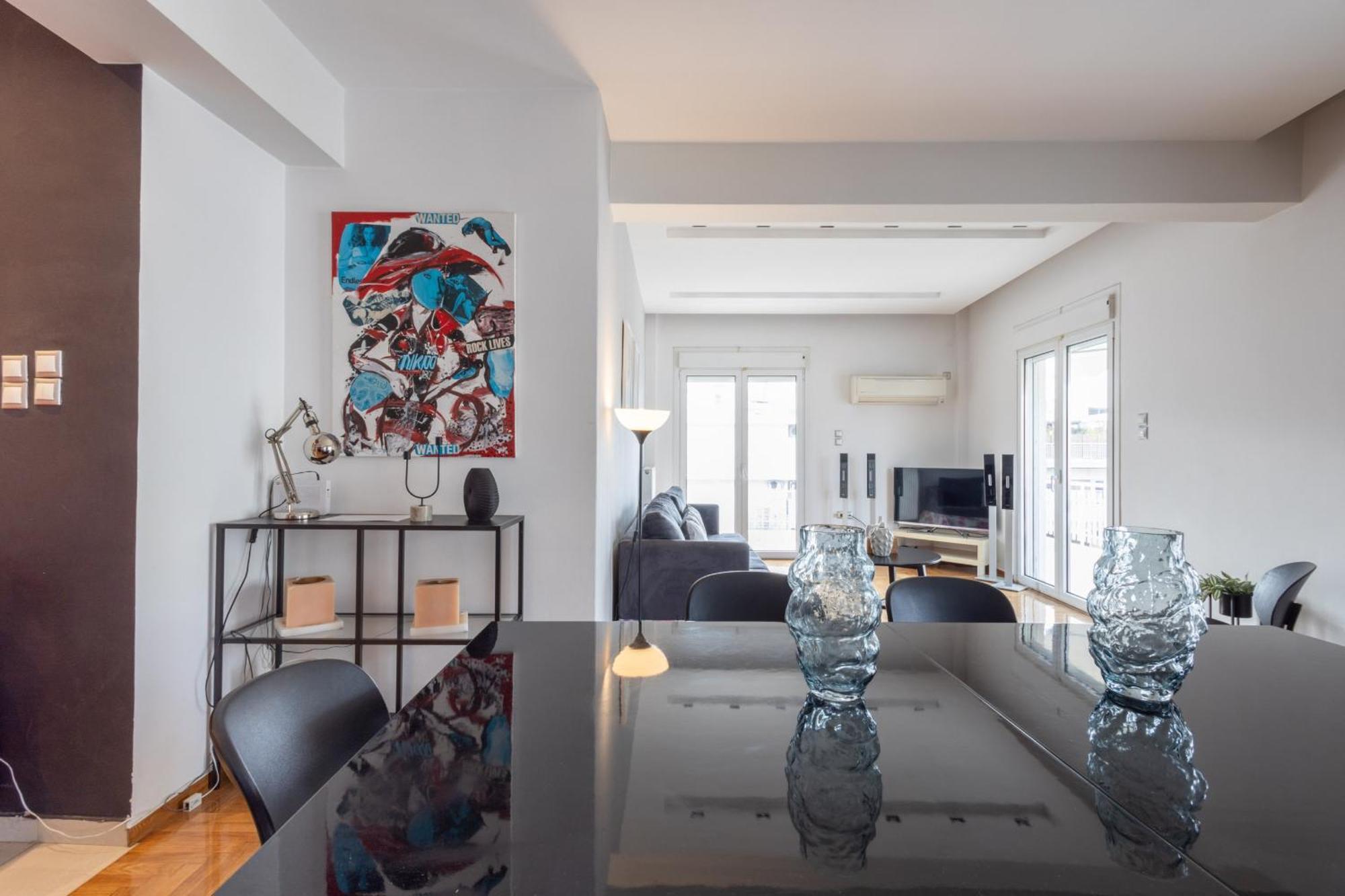 A Luxury & Comfortable Apt In Афины Экстерьер фото